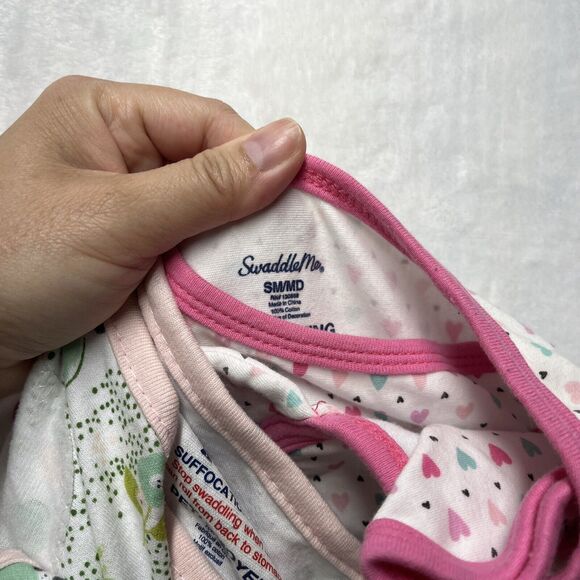 SwaddleMe Original Swaddles Baby Girl Size Small/medium 0-3m - Picture 5 of 10